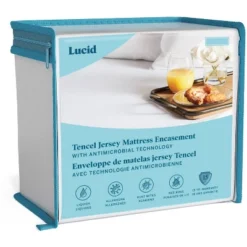 Essence Encasement Mattress Protector With Antimicrobial Technology - Lucid -Baxton Studio Store GUEST c80cd5b5 d4c9 432b a9a6 e5ada7c5a25c