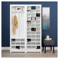 Freemont Shoe Storage - Prepac -Baxton Studio Store GUEST c8f3e055 270c 421a 8070 9e59c857a7ab