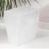 IDESIGN 11L Bath And Spa Plastic Rectangular Wastebasket -Baxton Studio Store GUEST c90f9609 bfd8 4d48 9238 ecc2971e02b1