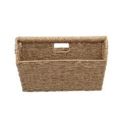 Household Essentials Rectangular Magazine Rack Seagrass