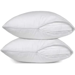 Circles Home 100% Cotton Breathable Pillow Cover With Zipper - (12 Pack) -Baxton Studio Store GUEST caa75ee1 51f0 4298 89b9 11ff02ecafd2