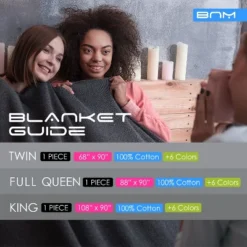 All-Season Microfiber Reversible Down Alternative Blanket - Blue Nile Mills -Baxton Studio Store GUEST cbecafcc a864 4018 b89f d834ca81ba4d