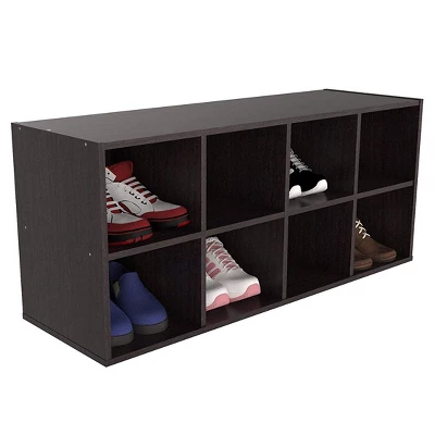 ClosetMaid 5081 Stylish Closet Shoe Organizing Storage Station For Up To 16 Pairs Of Shoes In Espresso With Hardware 5 ClosetMaid 5081 Stylish Closet Shoe Organizing Storage Station For Up To 16 Pairs Of Shoes In Espresso With Hardware - Image 3