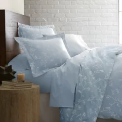 Southshore Fine Living Sweetbrier 300 Thread-Count 100% Cotton Sateen Duvet Cover Set With Shams