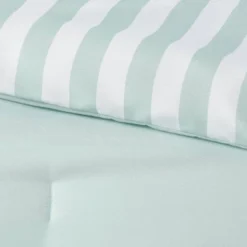Microfiber Reversible Stripe Comforter Mint Green - Room Essentials™ 11 Microfiber Reversible Stripe Comforter Mint Green - Room Essentials™ -Baxton Studio Store GUEST cd0d7882 a6d0 4dab b03e e055b1a83418