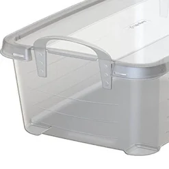 Life Story 14 Quart Clear Stackable Organization Storage Box Container (24 Pack) -Baxton Studio Store GUEST cd3cd568 14c9 41dd a31d 461a8d9e0fde