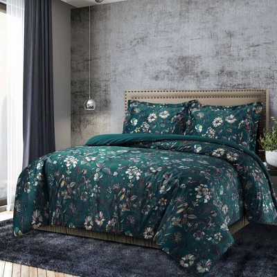Amara Digital Printed Oversized Velvet Duvet Covet Set - Tribeca Living 3 Amara Digital Printed Oversized Velvet Duvet Covet Set - Tribeca Living