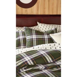 3Pc Newfield Plaid Comforter Set Green - G.H. Bass 12 3Pc Newfield Plaid Comforter Set Green - G.H. Bass -Baxton Studio Store GUEST d20940de 462d 4cf3 8239 cb211409176b