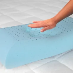 Emma And Oliver Memory Foam Cool Gel Queen Size Pillow With Zippered Removable Pillow Case -Baxton Studio Store GUEST d496d0f6 17e2 43f8 85c8 d1f80537907f