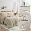 Peace Nest Luxurious 100% Premium Flax Linen Duvet Cover And Pillow Sham Set Moisture-Wicking And Breathable 2 Peace Nest Luxurious 100% Premium Flax Linen Duvet Cover And Pillow Sham Set Moisture-Wicking And Breathable -Baxton Studio Store GUEST d4a1f9a7 9599 4d74 bd17 2a53968dff8c