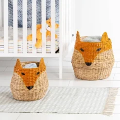 Honey-Can-Do Fox Shaped Basket Set -Baxton Studio Store GUEST d4c0fe28 e506 4024 9367 68f2b5d1f8ef