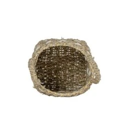 6.75 Inch Basket White Seagrass & Rope By Foreside Home & Garden -Baxton Studio Store GUEST d5a74783 cc67 4d37 bc75 25e895519ef2