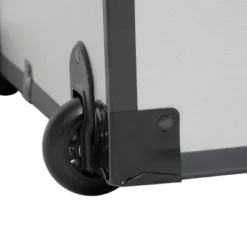 Seward Trunk 30" Paper Line Wheels Black And Alloy -Baxton Studio Store GUEST d66caa69 3989 44f2 b37c 574ebf198c79