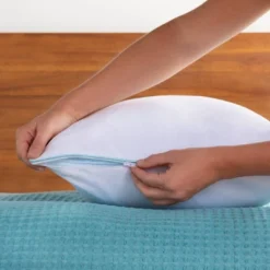 Essentials Gel Infused Shredded Memory Foam Bed Pillow - Linenspa -Baxton Studio Store GUEST d6a41faa da06 43c0 bf7f a534d9432974