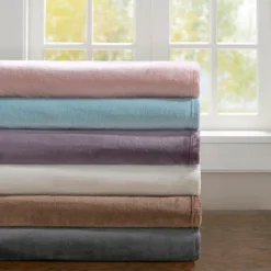 Madison Park Microlight Plush Bed Blanket -Baxton Studio Store GUEST d7d19894 5d0f 4ed6 8db9 15dc23afc9f8