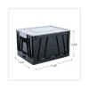 UNIVERSAL Collapsible Crate 17 1/4 X 14 1/4 X 10 1/2 Black/Gray 2/Pack 40010 1 UNIVERSAL Collapsible Crate 17 1/4 X 14 1/4 X 10 1/2 Black/Gray 2/Pack 40010 -Baxton Studio Store GUEST d900e97a d044 4693 b0a5 57203b885be4