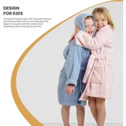 Soft And Warm Cotton Terry Kids' Hooded Bathrobe By Blue Nile Mills 15 Soft And Warm Cotton Terry Kids' Hooded Bathrobe By Blue Nile Mills -Baxton Studio Store GUEST dcb9efa3 3553 46f7 9214 66bb0ec20c3e