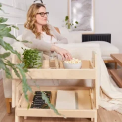 ECR4Kids Adjustable Stacking Shelf With Full Edge, Bookcase 16 ECR4Kids Adjustable Stacking Shelf With Full Edge, Bookcase -Baxton Studio Store GUEST dd3ff960 d3e9 44db bd66 ba018095abd5