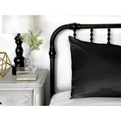 Morning Glamour Standard Satin Solid Pillowcase Set -Baxton Studio Store GUEST dd501453 cee5 4b1d 89e8 12cf5cbd9f1b