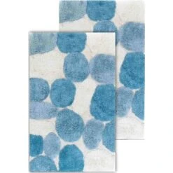 2pc 32"x20" Pebbles Bath Rug Set - Chesapeake Merchandising -Baxton Studio Store GUEST dda25b80 c8c8 4da4 9aa9 26979cf21934