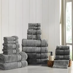 Modern Threads Spunloft 18 Piece Towel Set. 14 Modern Threads Spunloft 18 Piece Towel Set. -Baxton Studio Store GUEST ddc5bd94 ac53 458b a970 960cb2d14932