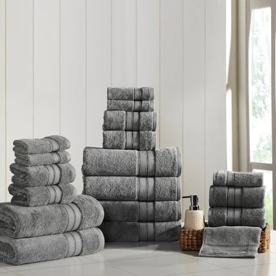 Modern Threads Spunloft 18 Piece Towel Set. 6 Modern Threads Spunloft 18 Piece Towel Set. - Image 4