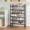 6 Tier Metal Rolling Shoe Rack - Brightroom™ -Baxton Studio Store GUEST de520127 d3ea 45f8 b926 8a8e78af9405