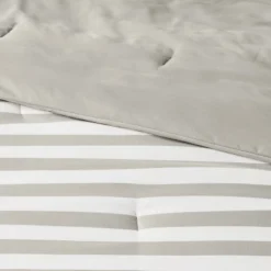 Microfiber Stripe Reversible Comforter - Room Essentials™ 14 Microfiber Stripe Reversible Comforter - Room Essentials™ -Baxton Studio Store GUEST de944a95 9144 4b7c 89c7 3995d641f09a