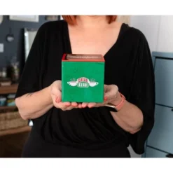 Ukonic Friends Central Perk Tin Storage Box Cube Organizer With Lid | 4 Inches -Baxton Studio Store GUEST df3231fd 32e4 42b1 b859 c7ab52c9bcf6