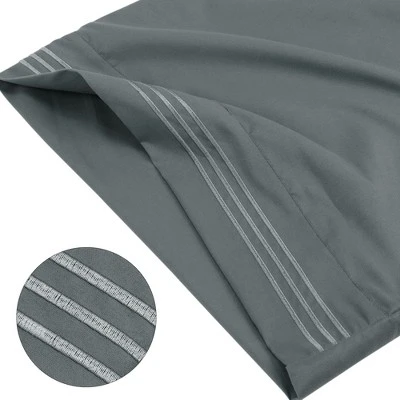 PiccoCasa Soft Breathable With Embroidery Brushed Microfiber Bed Pillowcases With Envelop Closure Set Of 2 3 PiccoCasa Soft Breathable With Embroidery Brushed Microfiber Bed Pillowcases With Envelop Closure Set Of 2