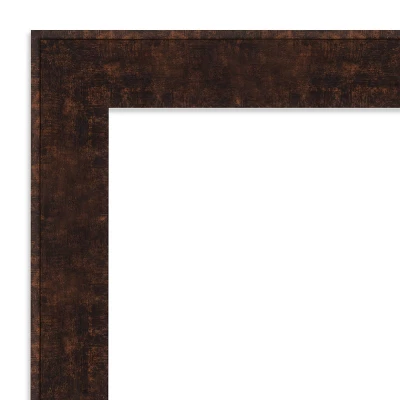 32" X 26" Non-Beveled William Mottled Bronze Narrow Bathroom Wall Mirror - Amanti Art 4 32" X 26" Non-Beveled William Mottled Bronze Narrow Bathroom Wall Mirror - Amanti Art - Image 2