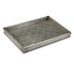 20" Metal Double Circles Boot Tray - Good Directions -Baxton Studio Store GUEST e142de1e 71db 4e07 aff6 f8af9eea59d8