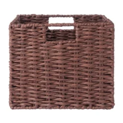 3pc Tessa Woven Rope 3 Small Basket Set Walnut - Winsome 13 3pc Tessa Woven Rope 3 Small Basket Set Walnut - Winsome -Baxton Studio Store GUEST e3b14326 9e1b 4e12 a7fd 1d4d32cc43a1