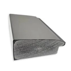 22" X 28" Non-Beveled Vista Brushed Nickel Bathroom Wall Mirror - Amanti Art