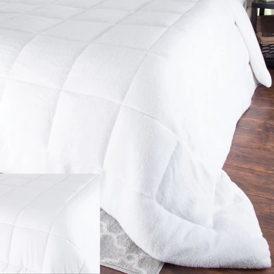 Oversized Reversible Down Alt Comforter With Sherpa - Yorkshire Home® 7 Oversized Reversible Down Alt Comforter With Sherpa - Yorkshire Home® - Image 5
