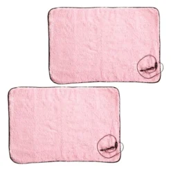 Heated Blanket 2-Pack - USB-Powered Fleece Throw Blankets For Travel, Home, Office, Or Camping - Winter Car Accessories By Stalwart (Pink) 21 Heated Blanket 2-Pack - USB-Powered Fleece Throw Blankets For Travel, Home, Office, Or Camping - Winter Car Accessories By Stalwart (Pink) -Baxton Studio Store GUEST e59253b7 d7a5 4cc3 9a60 fe06694bfa2b