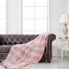 1 Pc Full Microfiber Long Shaggy Bed Blankets Pink And White - PiccoCasa 2 1 Pc Full Microfiber Long Shaggy Bed Blankets Pink And White - PiccoCasa -Baxton Studio Store GUEST e5dc0747 ec93 48a2 bb0e 1a0a698d3700