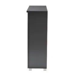 3 Door Adalwin Wooden Entryway Shoe Storage Cabinet Gray - Baxton Studio -Baxton Studio Store GUEST e5fac3f8 fe1b 4bf4 b09d 7239323cbf26