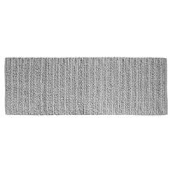 MDesign Soft Cotton Spa Mat Rug For Bathroom, Braided, 60" X 21" -Baxton Studio Store GUEST e5fcba56 9b94 45ec b4ef e9cf77a3ff76