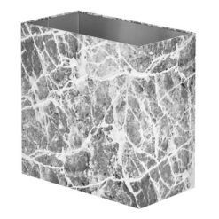 MDesign Small Metal Rectangular Trash Can Wastebasket, Garbage Bin -Baxton Studio Store GUEST e7d232d8 bca3 474a b9d6 bd4b1284eaa3