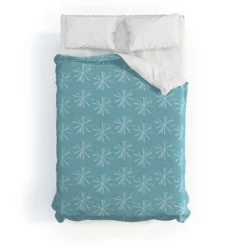 Deny Designs CraftBelly Snowflake Ice Duvet Cover Set Blue -Baxton Studio Store GUEST e7e52e30 6bd1 4bdd bd4b ea8ab19cc572