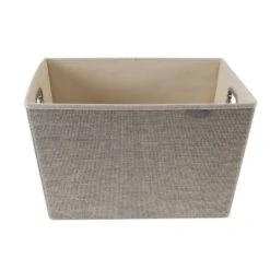 Simplify Large Grommet Storage Bin Brown 8 Simplify Large Grommet Storage Bin Brown -Baxton Studio Store GUEST e7ebb7a3 4859 48a5 adce 3d57330a9c1c
