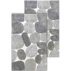2pc 32"x20" Pebbles Bath Rug Set - Chesapeake Merchandising -Baxton Studio Store GUEST e93950a7 7cc5 4b10 9872 d93c5bcac48a
