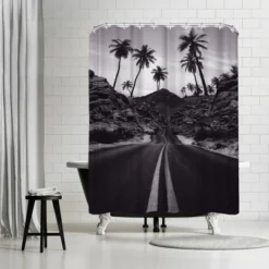 Americanflat 71" X 74" Shower Curtain Style 1 By ArtPrink -Baxton Studio Store GUEST ead86993 c255 4c28 b894 6e5bf40ff5de