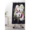 24" X 36" Antoinette Night Bath Rug Black - Deny Designs