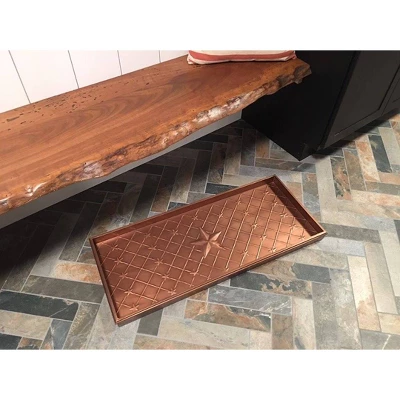 Stars Multi-Purpose Copper Finish Boot Tray For Boots - Good Directions 6 Stars Multi-Purpose Copper Finish Boot Tray For Boots - Good Directions - Image 4