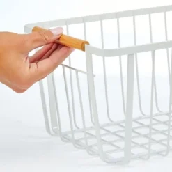 MDesign Metal Garage, Home Storage Organizer Basket - Set Of 3 -Baxton Studio Store GUEST ee140bae 5b19 49fe 9814 fa53f60c90f3