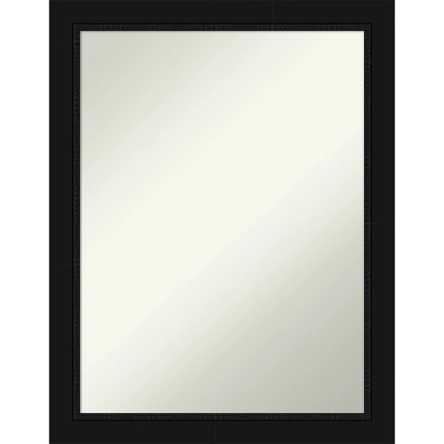 Amanti Art Avon Black Non-Beveled Bathroom Wall Mirror 13 Amanti Art Avon Black Non-Beveled Bathroom Wall Mirror - Image 11