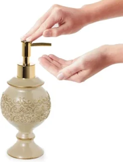 Creative Scents Shannon Beige Lotion Dispenser -Baxton Studio Store GUEST efc42246 7a8d 45f0 8370 85e252963140