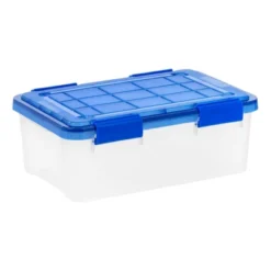 IRIS 16qt WeatherPro Plastic Storage Bin -Baxton Studio Store GUEST f001a031 0e2a 487f 8841 61ac10650edc
